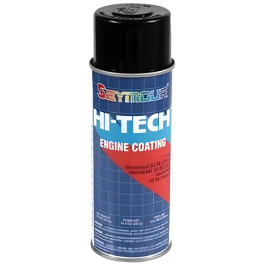 Seymour EN-42 Hi-Tech Engine Enamel Spray Paint, Universal GM Black, 12 oz Net Fill