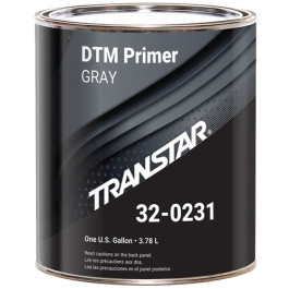 Transtar 32-0231 DTM Primer, 2K High-Build Urethane Primer Surfacer, Light