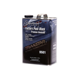 Transtar 9501 Factory Pack Black GA, Super Jet Black, 1 Gallon Basecoat