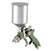 Transtar 6617 1.7 mm HVLP Gravity Feed Spray Gun with 600 mil Aluminum Cup