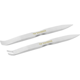 Titan 11592 Trim Stixx 2-Piece 7" Pry Tool Set, Drop Forged Steel, Pointed,