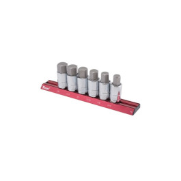 Titan 16130 1/2" Drive SAE Large Hex Bit Socket Set, S2 Alloy Steel, 9/16"