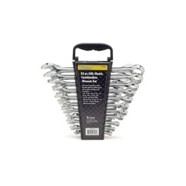 Titan 17398 22-Piece SAE and Metric Combination Wrench Set, 12-Point, Chrom