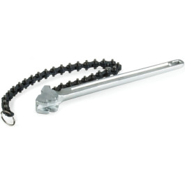 Titan 21370 12" Chain Wrench, 17" Chain, 2"-4" Pipe Capacity, Forged Carbon