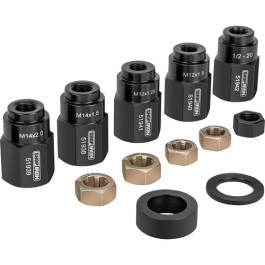 Titan 51937 Wheel Stud Installation and Rethread Kit, 1/2-20, M12 x 1.25, M