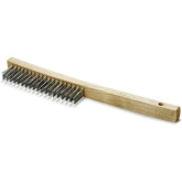 Titan 41229 Stainless Steel Wire Brush, Angled Handle, 13-3/4 Inches