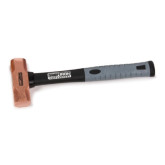 Titan 63216 Non-Sparking Brass Hammer, 2 lb, Fiberglass Handle