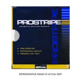 Prostripe R41006 3/16" x 150' Double-Lined Automotive Pinstripe Tape, Silve