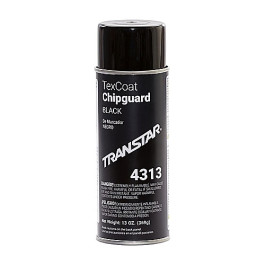 Transtar 4313 Tex Coat Chip Guard, Black, 16 Ounce Aerosol