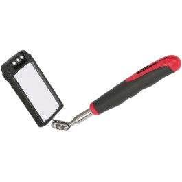 Ullman HTK-2LT LED Lighted Telescoping Inspection Mirror, 2-1/4" x 3-1/2" R