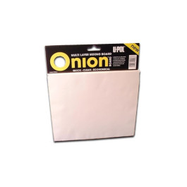 U-POL UP0737 Onion Board Multi-Layered Mixing Palette, Wax-Free White Paper