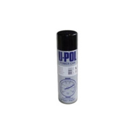 U-POL UP0801 Power Can Professional Spray Paint Aerosol, Satin Black, 500 m