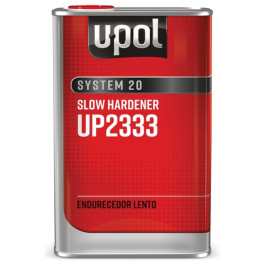 U-POL UP2333 System 20 National Rule Slow Hardener, Clear, 1 Liter Tin, for