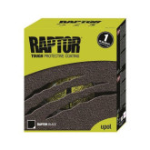 U-Pol 0820 Raptor Bed Liner Kit, Black, 3:1 Mixing Ratio, 125 sq-ft Coverage