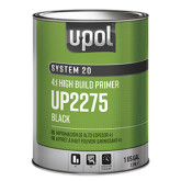 U-POL SYSTEM 20 UP2275 National Rule High Build Primer, 1 Gallon Black, 4:1 Mixing