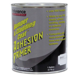 Polyvance Bumper & Cladding Coat 3612-1 Low VOC Adhesion Primer, 1 gal Can, Pourable Liquid, Dark Gray
