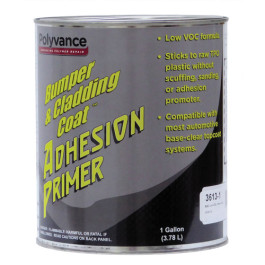 Polyvance Bumper & Cladding Coat 3613-1 Low VOC Adhesion Primer, 1 gal Can, White, Liquid