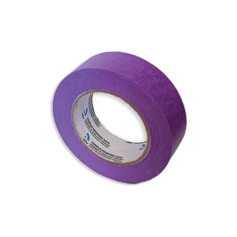 USC 83015 Purple Masking Tape, 1-1/2" x 55 Meters, Case of 24