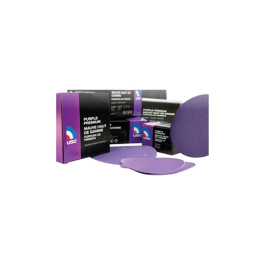 USC 991302 Purple Premium PSA Abrasive Discs, P36 Grit, 6", Box of 50