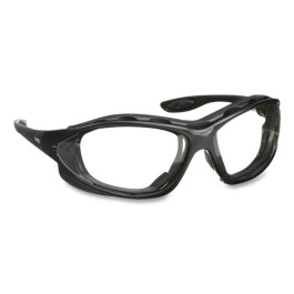 Honeywell XS0600HS Uvex Seismic Sealed Eyewear, Black Frame, Clear Lens, HydroShield Anti-Fog