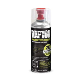 U-POL UP4885 RAPTOR 2K Bedliner Aerosol, White, 400 ml