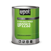 U-POL SYSTEM 20 UP2253 High-Build 2K Multi-Purpose Primer, 1 gal Tin, Gray, 4:1 Mixing, High-Build