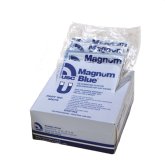 USC 60075 Magnum Blue Tack Cloths, 18" x 36", Blue, Box of 12