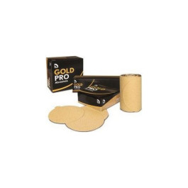 USC 082419 Gold Pro Sanding Disc, P800 Grit, 6" Hook and Loop, Gold Paper B