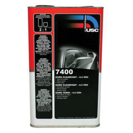 USC 7400 Euro Clearcoat 4.4 VOC, 5 Liter Can