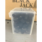 BlackJack VC-340-100 Black Plastic Valve Caps 100 Pack