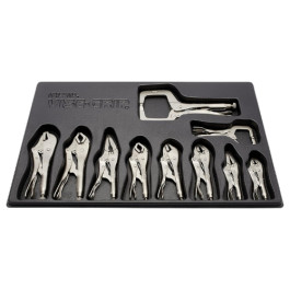 IRWIN Vise-Grip 1078TRAY Original Locking Tool Set with Tray, 10 Piece