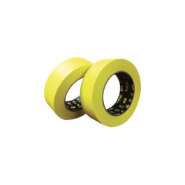 Vibac 313-0009 313 Series Automotive Masking Tape, Yellow, 1.5" x 180', Cas