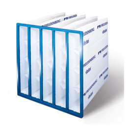 Viledon 000-105 Set of 2, 23.75" x 43" x 10" Spray Paint Booth Package Filter, High Efficiency Air Filter with Injection Molded Frame, MERV 14