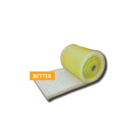 Viledon 400-136 22G YX FG Spray Paint Booth Fiberglass Roll 36" x 100', High-Efficiency Air Filter