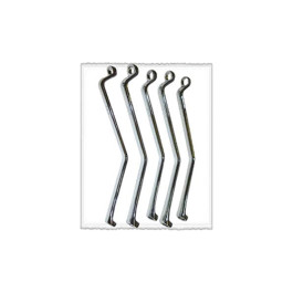 Vim Tools BB500 Brake Bleeder Wrench Set, 7mm to 11mm, 6-Point, Satin Chrom