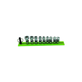 Vim Tools DDSUJET400 9-Piece Dual Drive Stubby Firm Flex Universal Joint E-