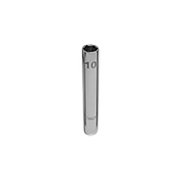 Vim Tools EDM410 10mm 6-Point Extra Deep Metric Socket, 1/4" Square Drive,
