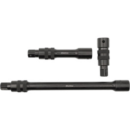 Vim Tools ILEX800USA Impact Locking Extension Set, 1/2" Drive, 3", 5", and