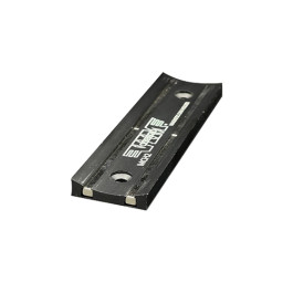 Vim Tools MCH2 Magnetic Can Holder, Black 4" Aluminum Rail, Neodymium Magne