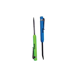 Vim Tools MPBBGS2 Mini Prybar Set, Blue Bent and Green Straight Magnetic Pr