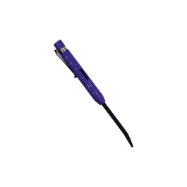 Vim Tools MPBP-6PK Mini Curved Pocket Pry Bars, Purple Forged Steel, Magnet
