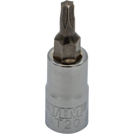 Vim Tools PFS4T20 T20 Torx Driver, 1/4" Square Drive, Gun Metal Gray Bit, S
