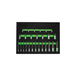 Vim Tools XZNMS26 26 Piece Master XZN Triple Square Driver Set, S2 Steel, X
