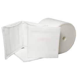 Viskon-Aire 700-317 37.25" x 55" T700/Gram Diffusion Media Pads, Adhesive Coated Synthetic Fiber, for Paint Spray Booths, 6 Pack