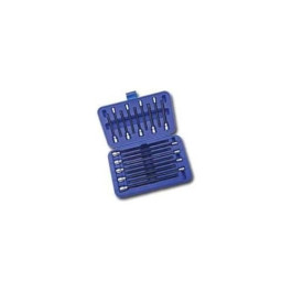 VIM Tools V458L 18 Piece Long Torx Master Set, 4.5 Inch And 8 Inch Drivers, T10 To T50