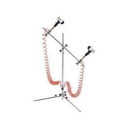 S&H Industries VKVT9804 Air Amplifier Drying System Complete Kit, Steel Stand with Swivel, Two Air Amplifiers, Coiled Air Hose