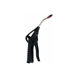 Vacula 72-020-8061 Full Flow Blow Gun, 4 inch Barrel, 1/2 inch Rubber Tip