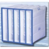 Viledon 000-141 Spray Paint Booth Exhaust Bag Filter, 24.5" x 66", Set of 4, High-Efficiency Spray Booth Filter