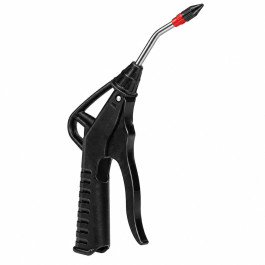 Vacula 72-020-8061 Full Flow Blow Gun, 4 inch Barrel, 1/2 inch Rubber Tip