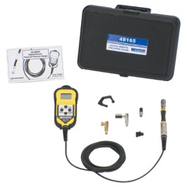 Hickok Waekon 48165 Universal Digital Pressure Gauge with Remote Readout, 30 inHg to 350 psi Range, 10 Foot Remote Cord